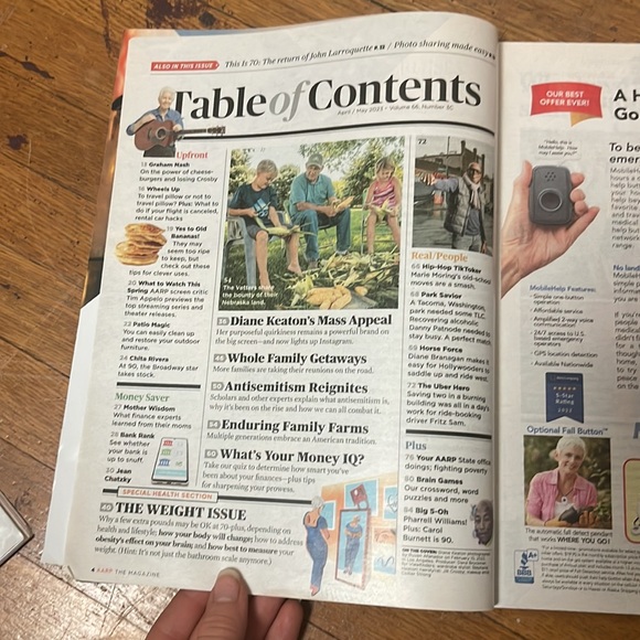 AARP The Magazine Tyler Perry & Diane Keaton issues - Picture 5 of 16